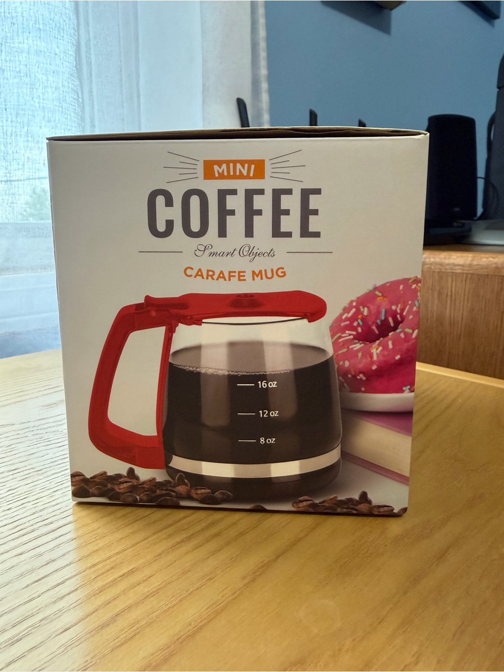 Mini Coffee Carafe Mug, 16 Ounces, Novelty Mug